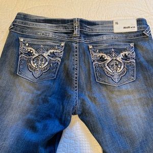 Grace in LA Boot Cut jean. Size 30 inseam 32